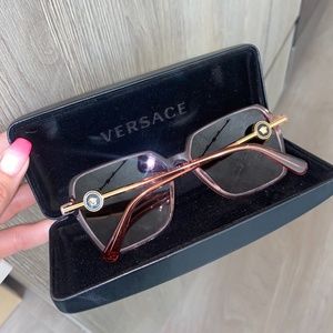 Versace Medusa Pink Sunglasses